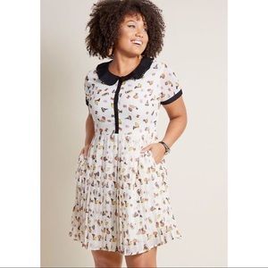 ModCloth Collar Perfume Dress